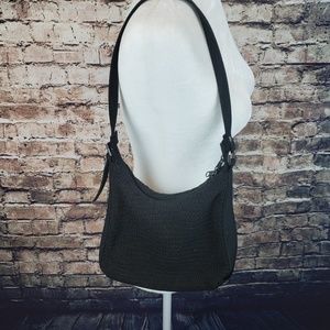 Black Zippered Handbag